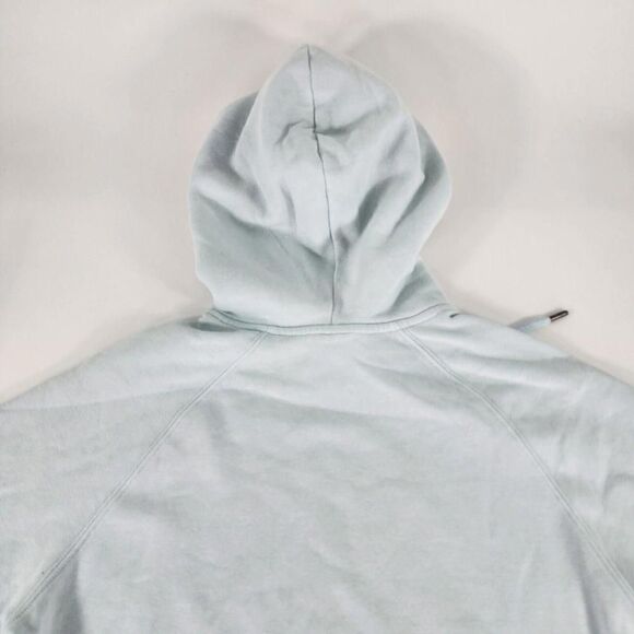 THE NORTH FACE Women's Half Dome Pullover Hoodie Size M Light Ice Blue Sweater - Picture 4 of 11